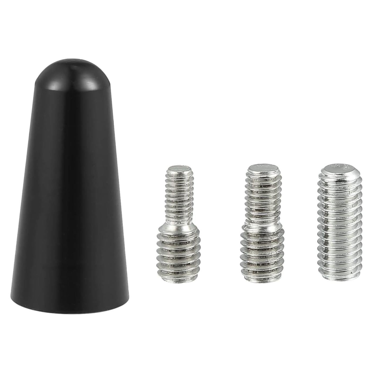 Antena de Techo para Coche X AUTOHAUX 3cm Aluminio Negro