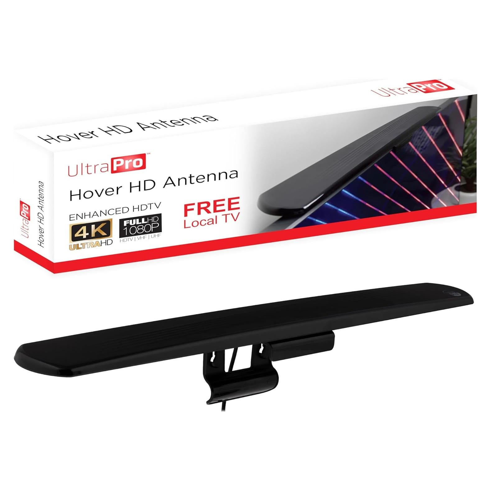 Antena de TV Digital UltraPro Hover Interior 4K 1080P HD