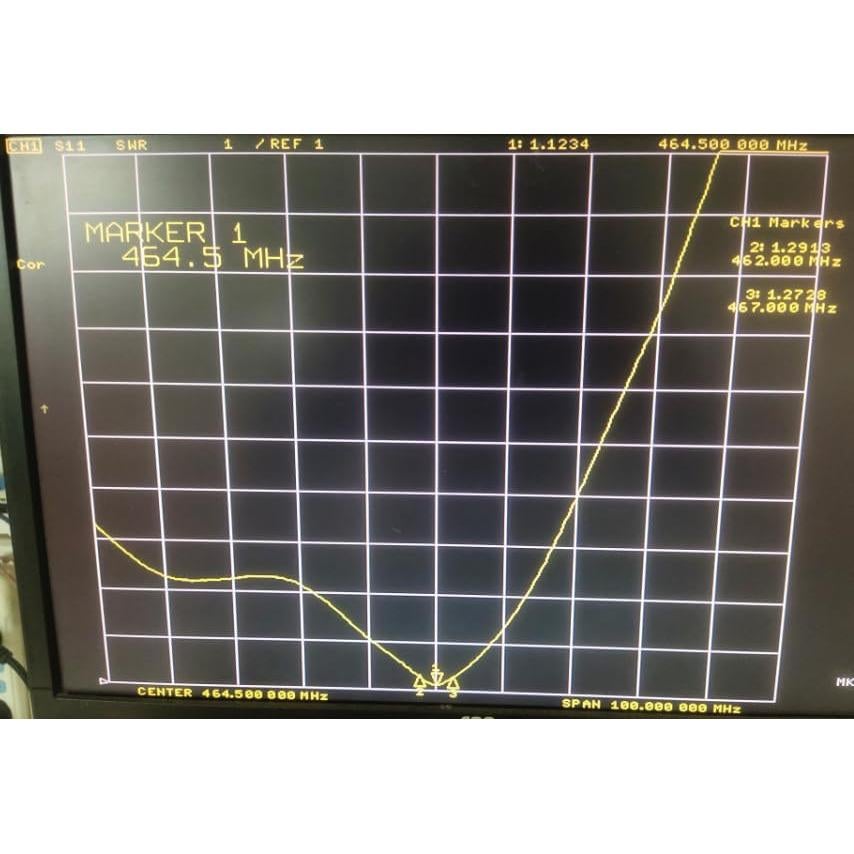 Antena Base UAYESOK Fibra de Vidrio 7.2dBi GMRS 462-467 MHz