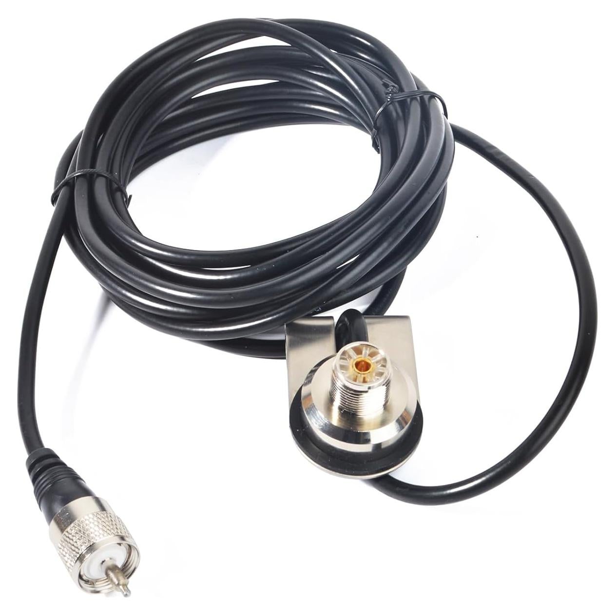Soporte de Antena Universal HYSHIKRA SO239-PL259 con Cable RG58 4m