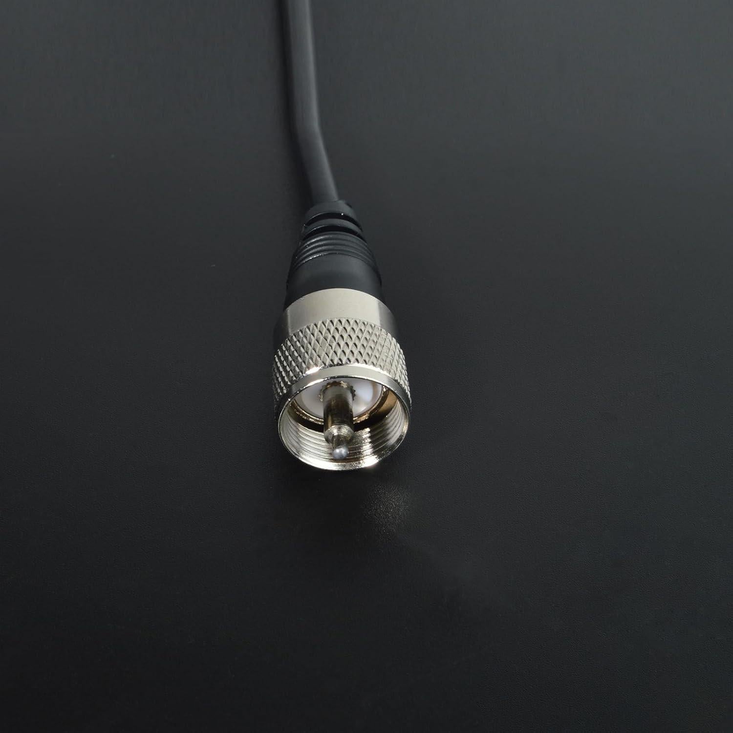 Soporte de Antena Universal HYSHIKRA SO239-PL259 con Cable RG58 4m