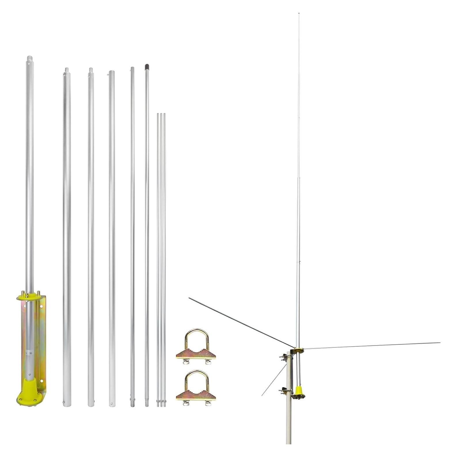 Antena CB HYS 27MHz 3.5dBi Aluminio Omni-Direccional