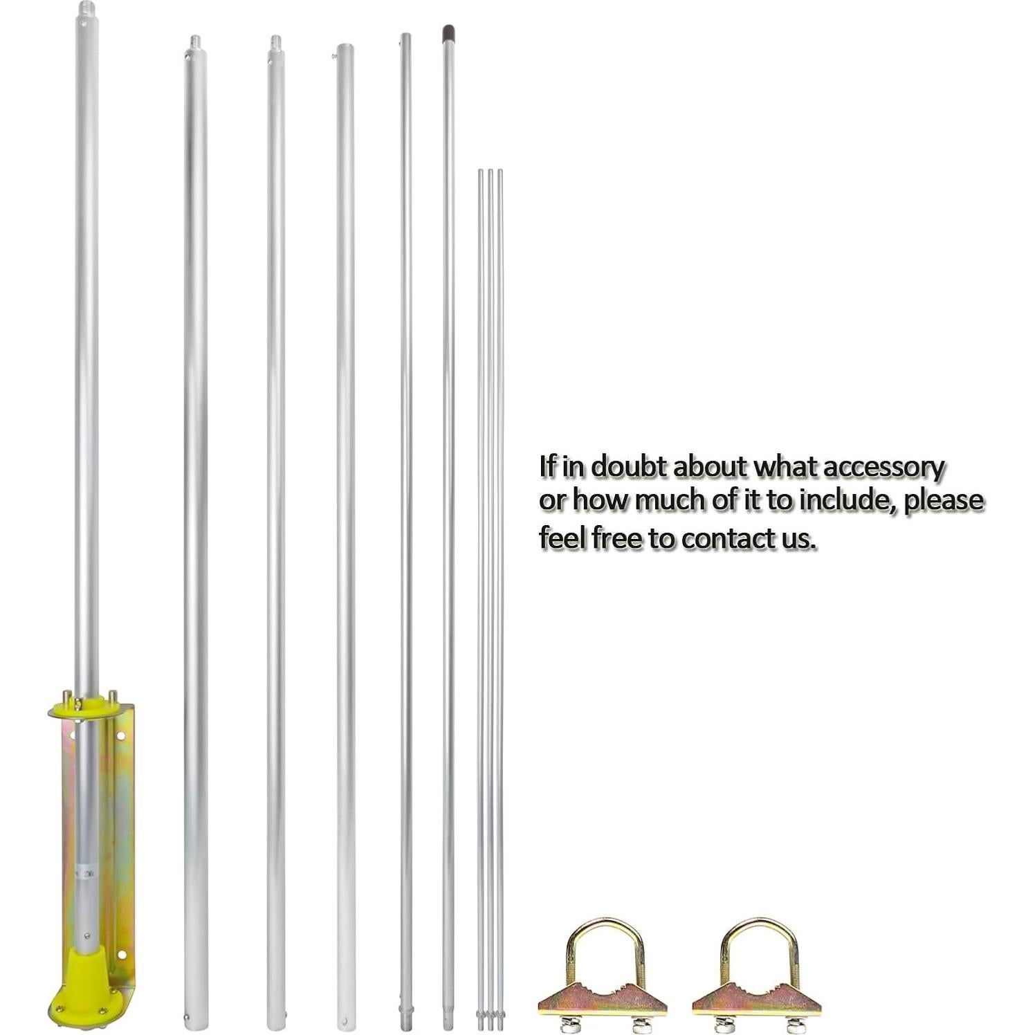 Antena CB HYS 27MHz 3.5dBi Aluminio Omni-Direccional
