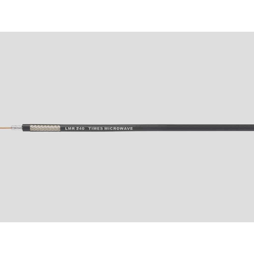 Cable coaxial LMR-240 5.49m N-Macho a TNC Macho - USA