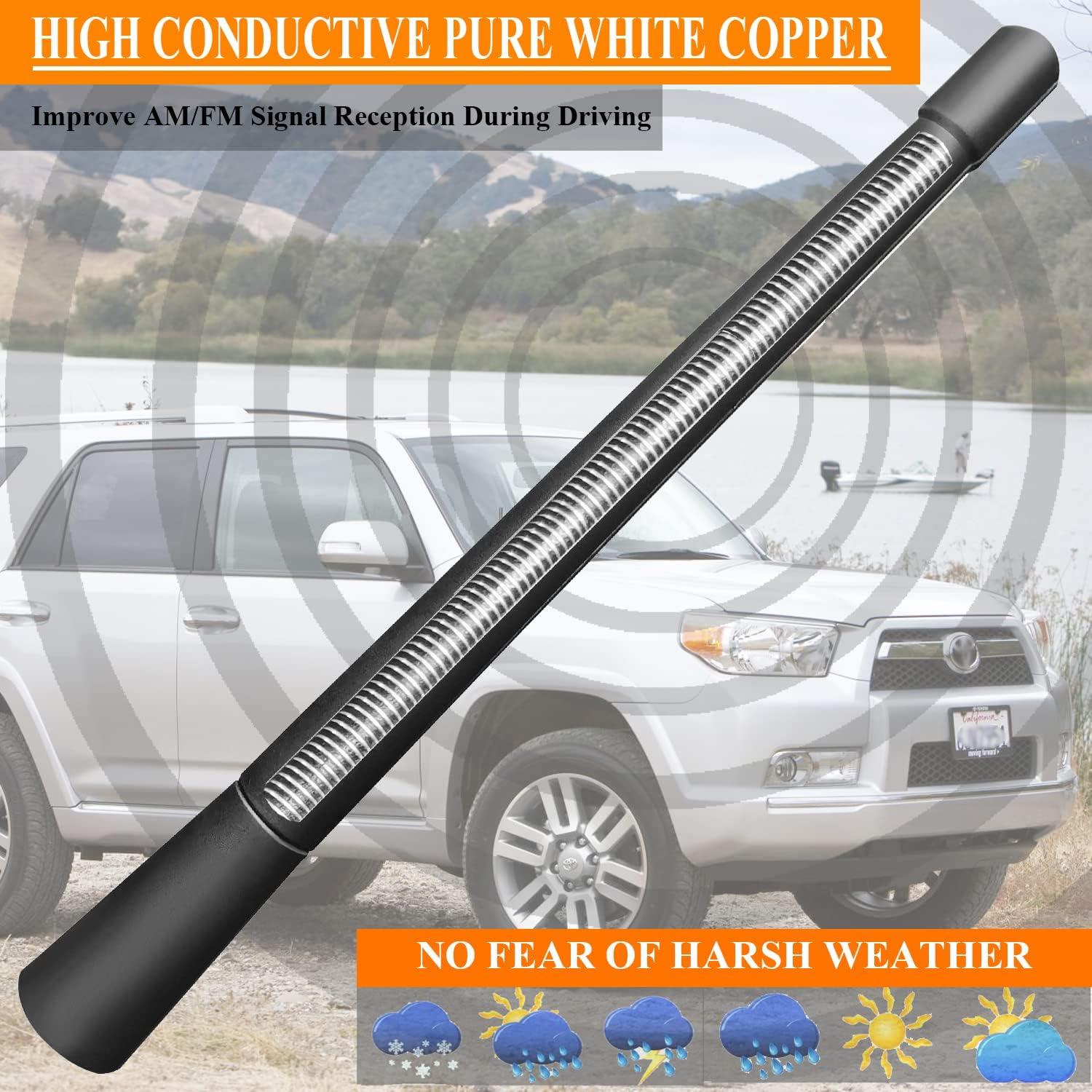 Antena de Reemplazo para Toyota 4Runner 2002-2013 - Caucho Flexible