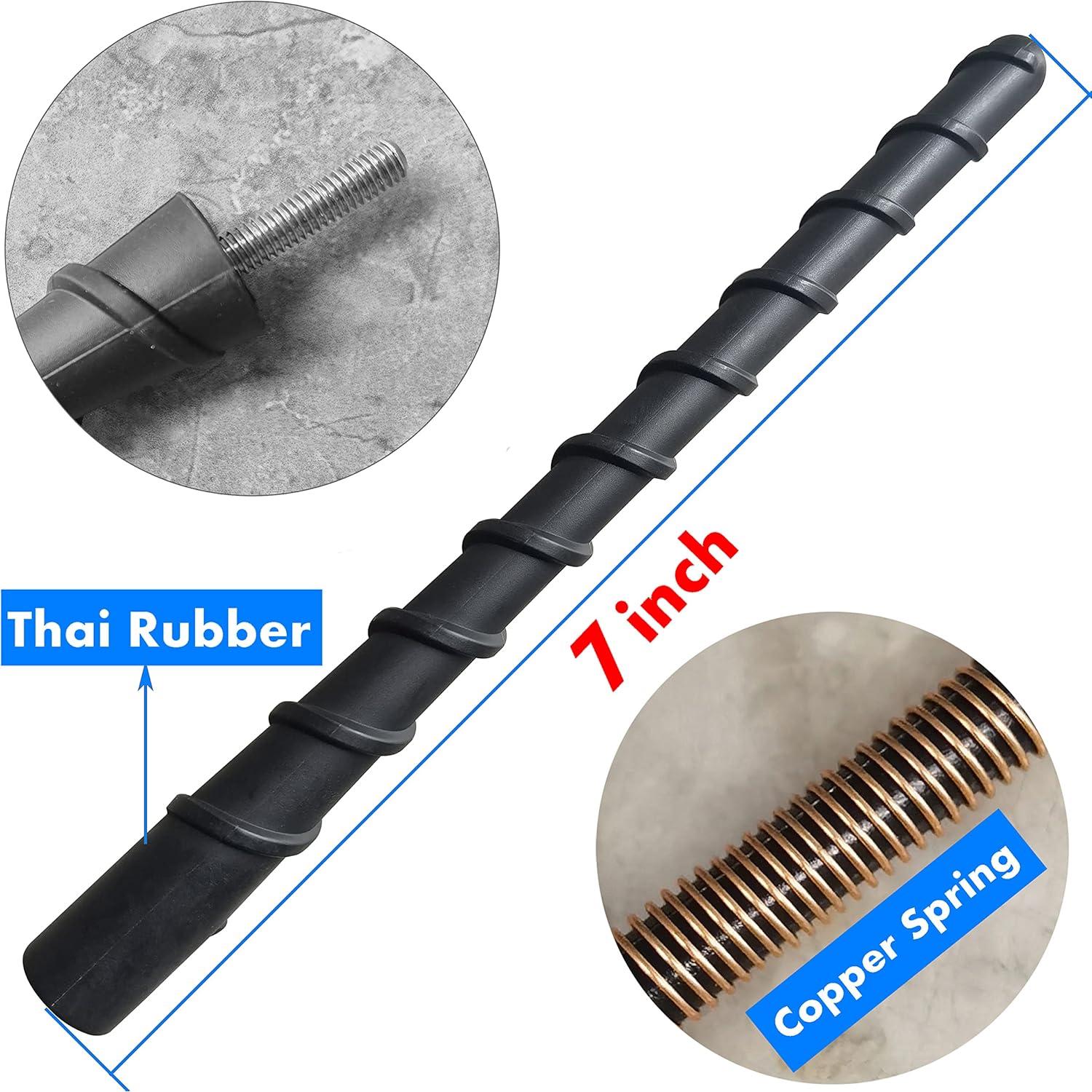 Antena de goma espiral flexible 17.78 cm para Nissan