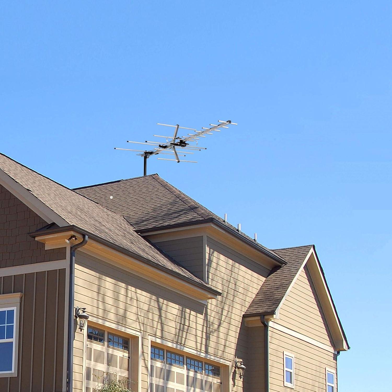 Antena Yagi HD Five Star para TV Interior/Exterior 321.87 km