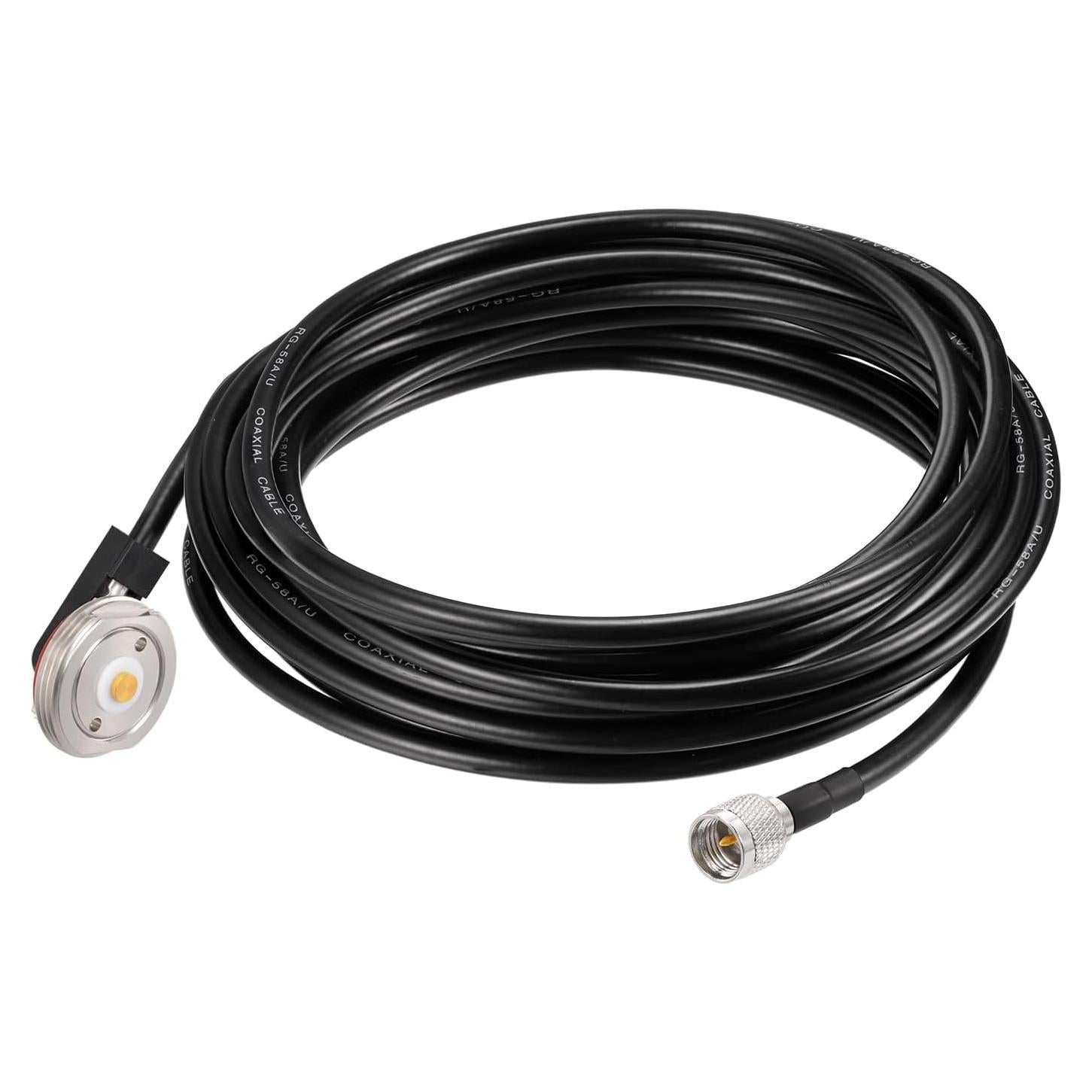 Cable de extensión NMO a Mini-UHF 5m Eightwood para radio