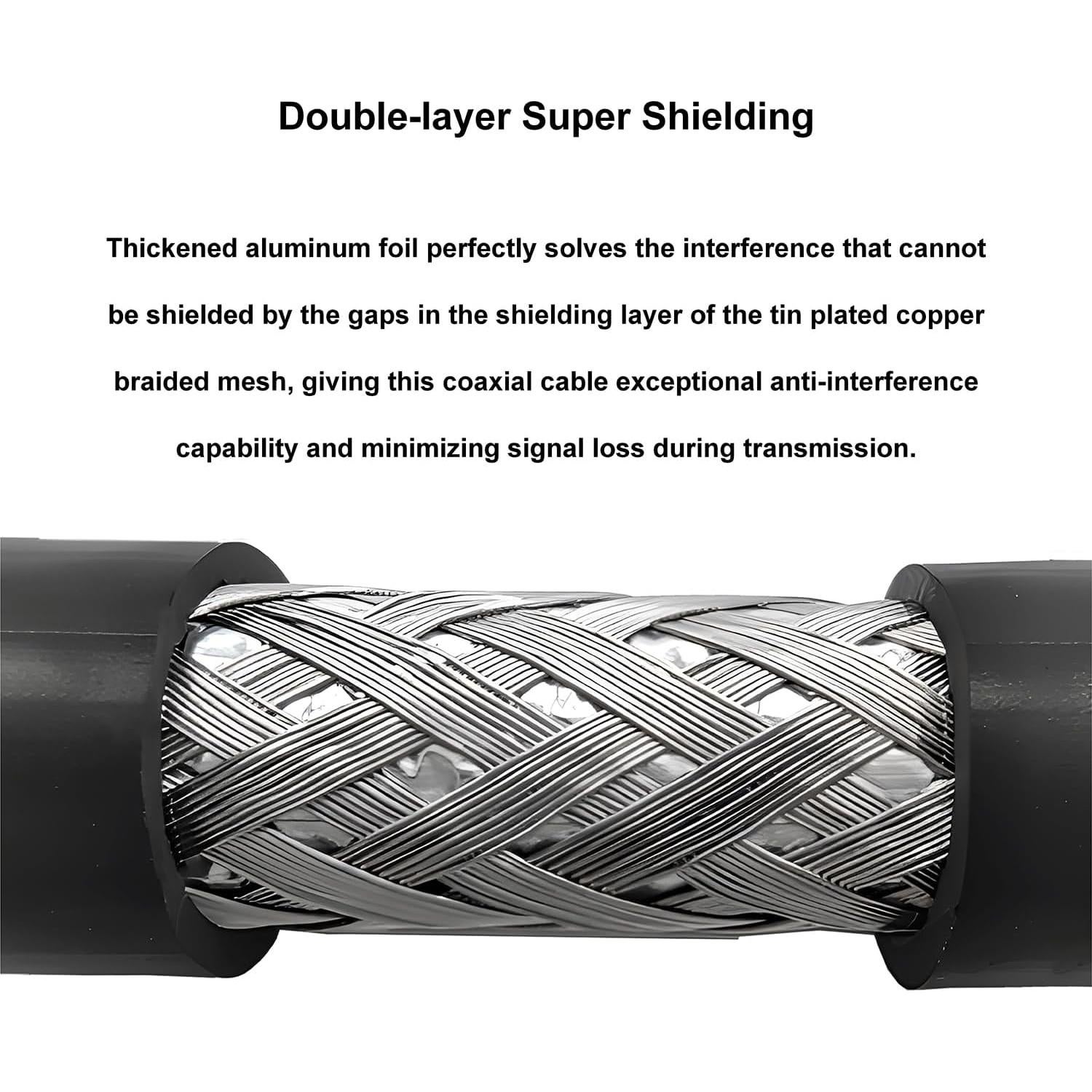 Kit Antena Estación Base CB FMUSER + Cable Coaxial 15m