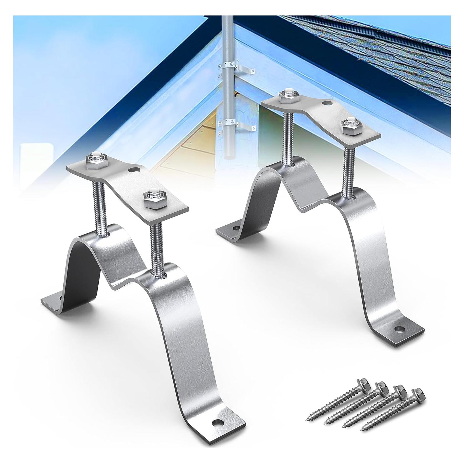 Soporte de Pared para Antena de TV Levendor - 2 Piezas Ajustable