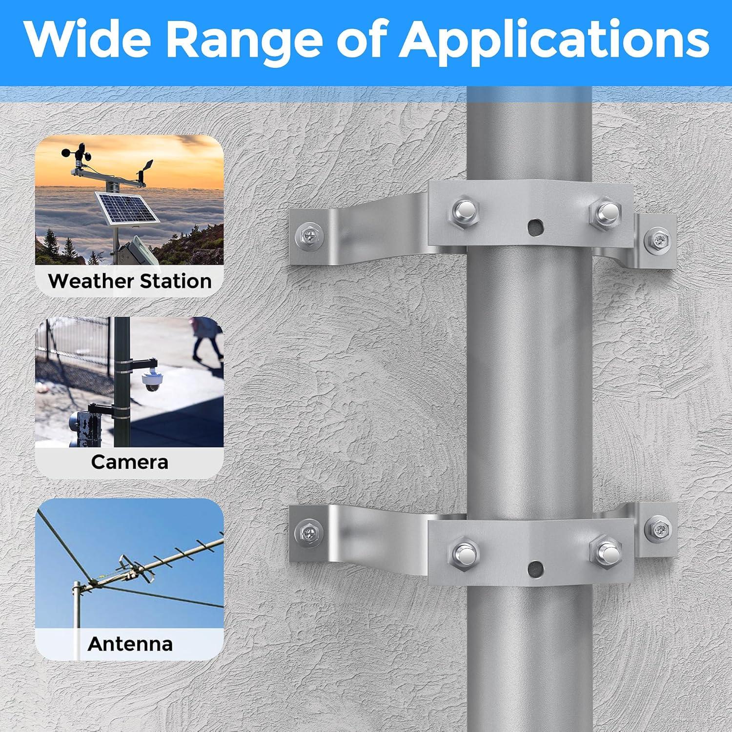 Soporte de Pared para Antena de TV Levendor - 2 Piezas Ajustable