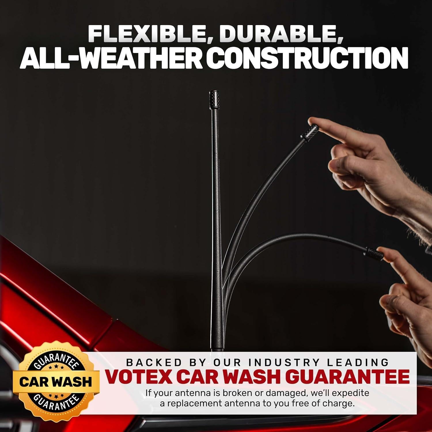 Antena Corta Votex 35.56 cm para Campers Airstream