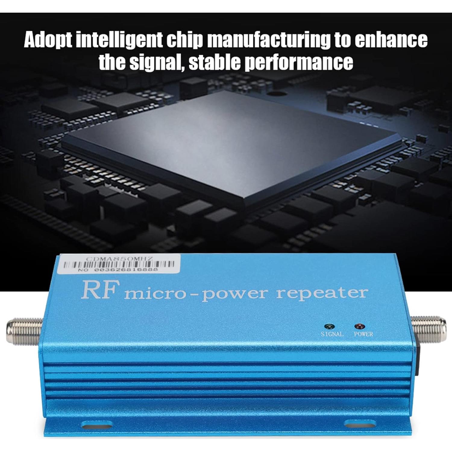 Repetidor de Señal Móvil ASHATA CDMA850MHz con Antena 10m