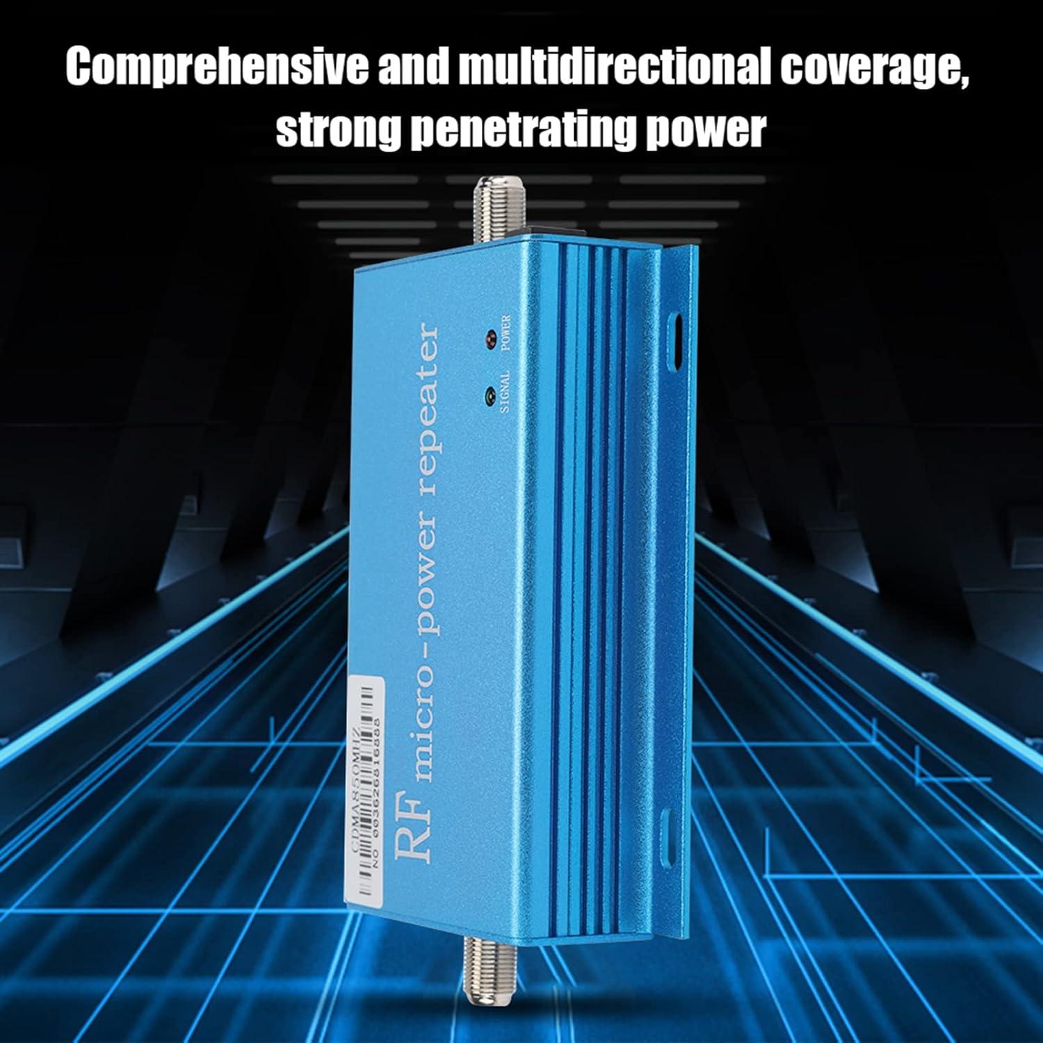 Repetidor de Señal Móvil ASHATA CDMA850MHz con Antena 10m