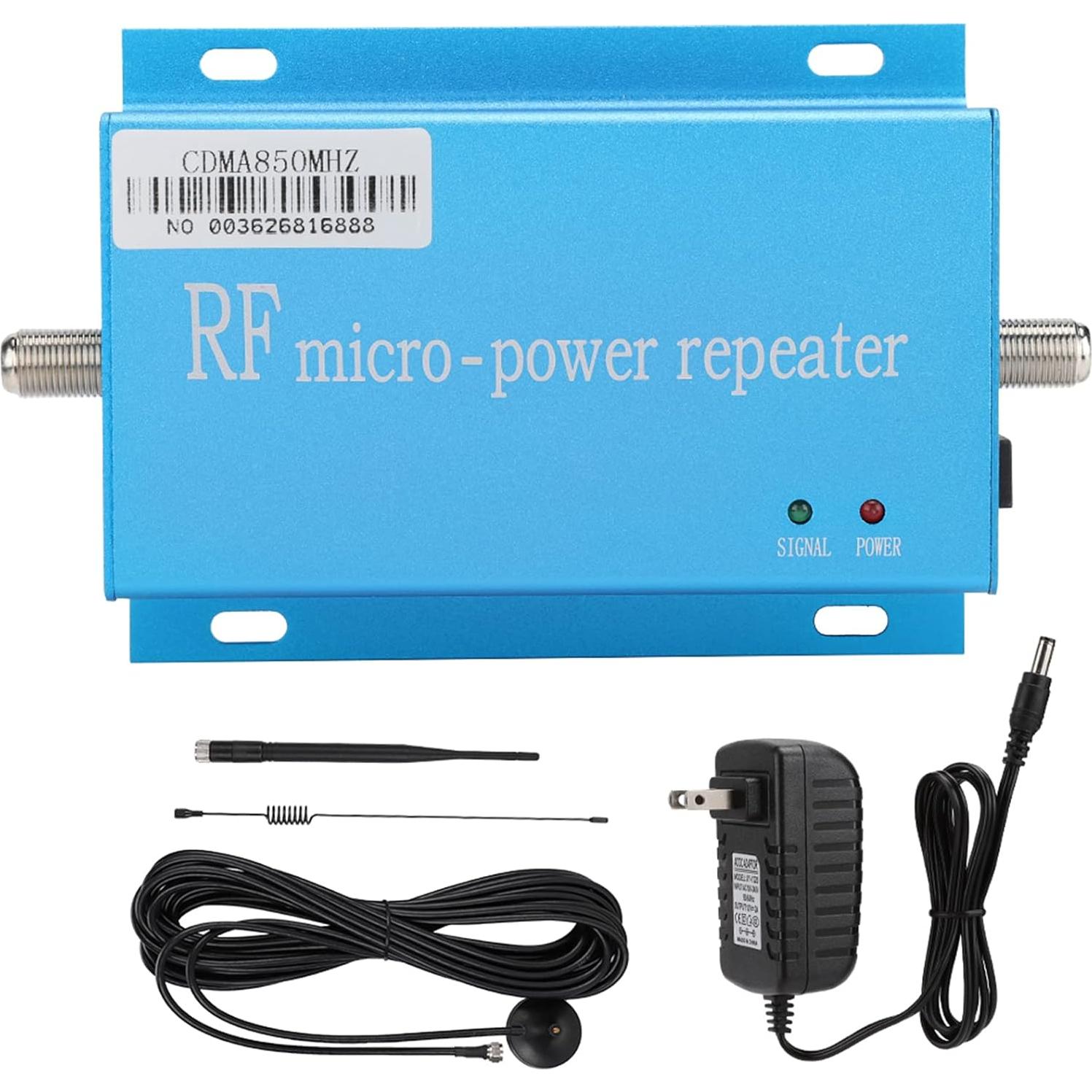 Repetidor de Señal Móvil ASHATA CDMA850MHz con Antena 10m