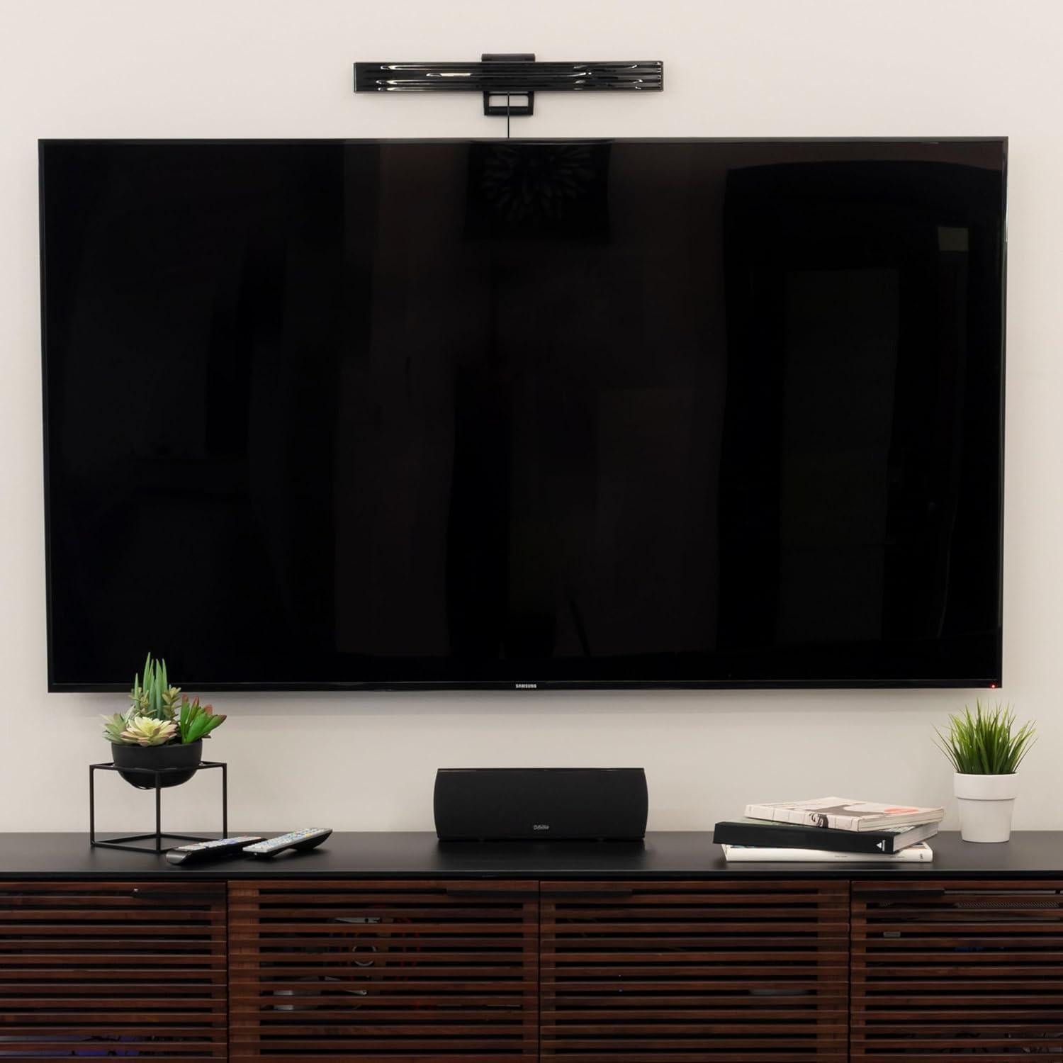 Antena de TV Digital Amplificada GE 37075 4K 1080p Largo Alcance