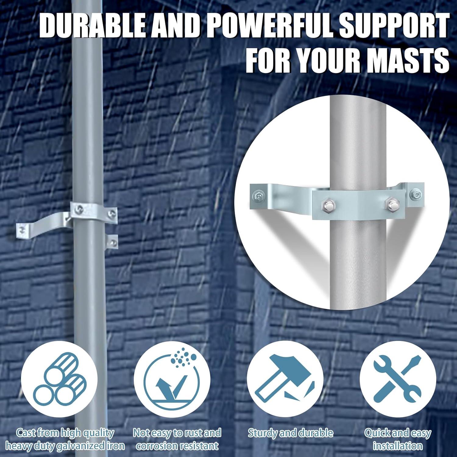 Soporte de Montaje en Pared Axfvd para Antena de TV Exterior