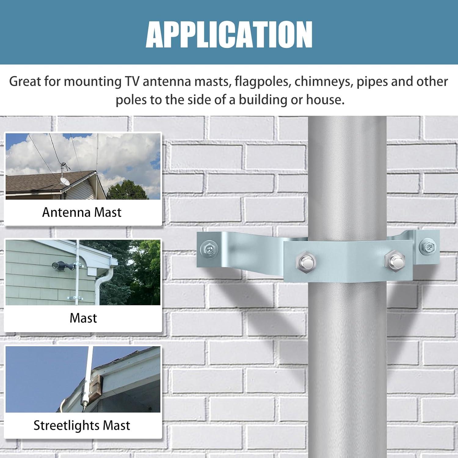 Soporte de Montaje en Pared Axfvd para Antena de TV Exterior