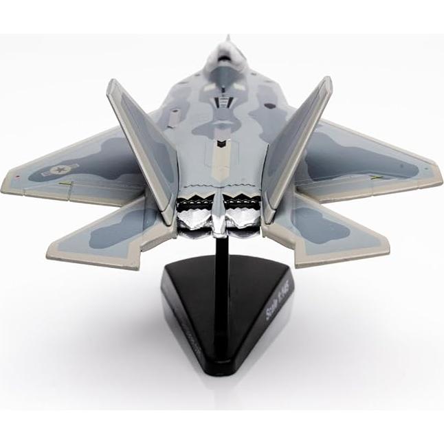 Sello Postal Daron F-22 Raptor 1:145 Metal con Soporte