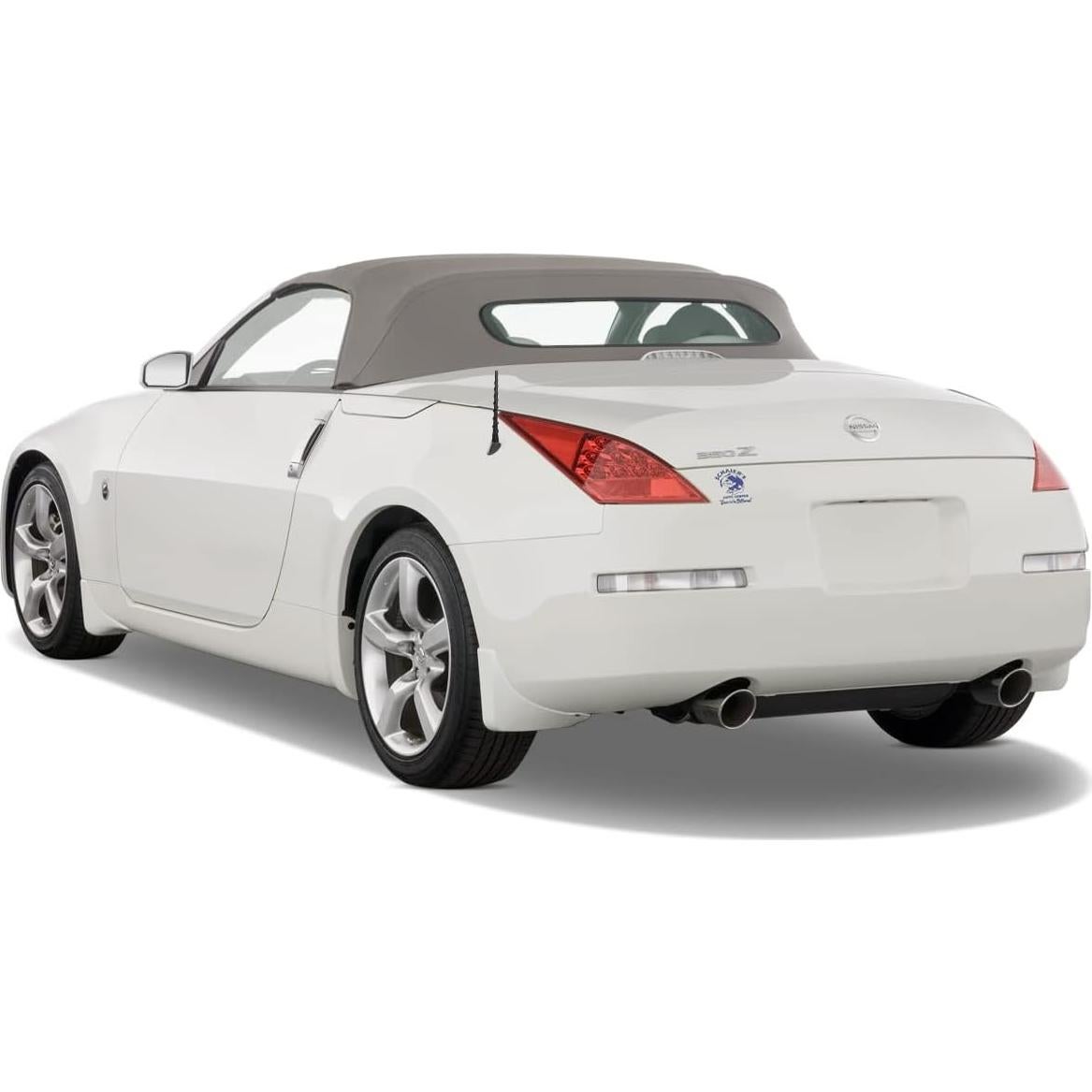 Antena corta Nissan 350Z 2003-2008, flexible 17.78 cm