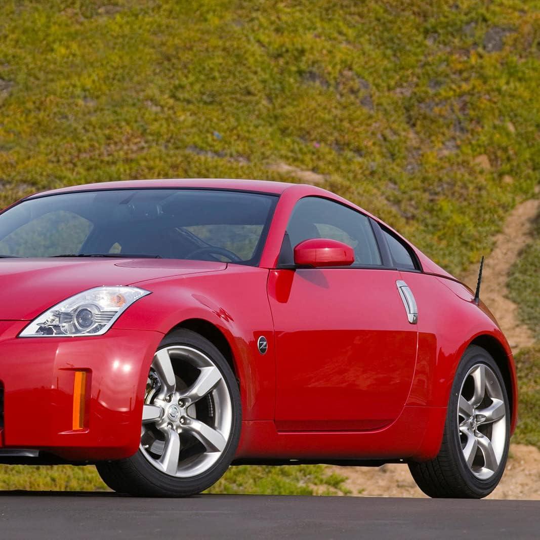 Antena corta Nissan 350Z 2003-2008, flexible 17.78 cm