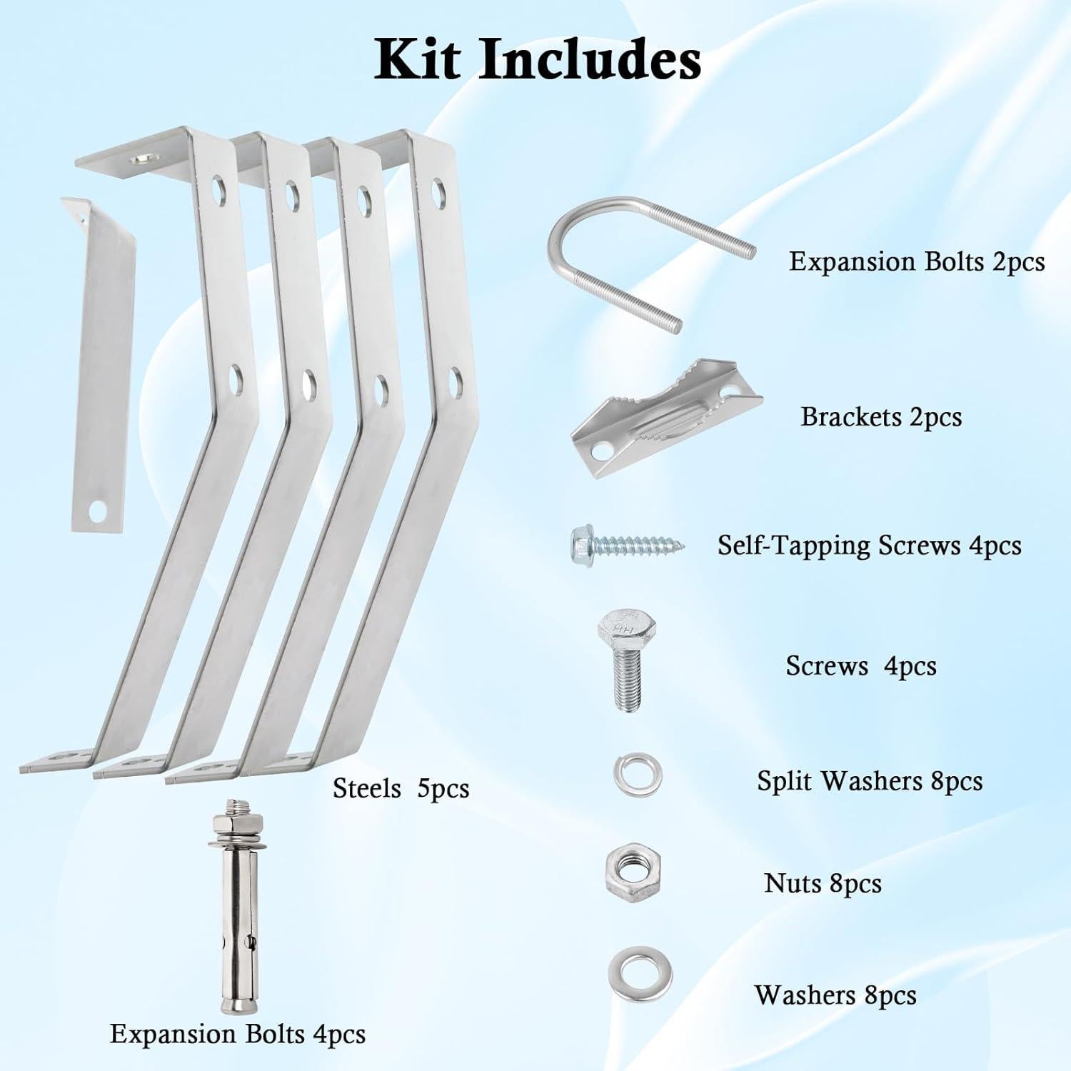 Soporte de Pared para Antena XRDS-RF 35.56 cm Resistente