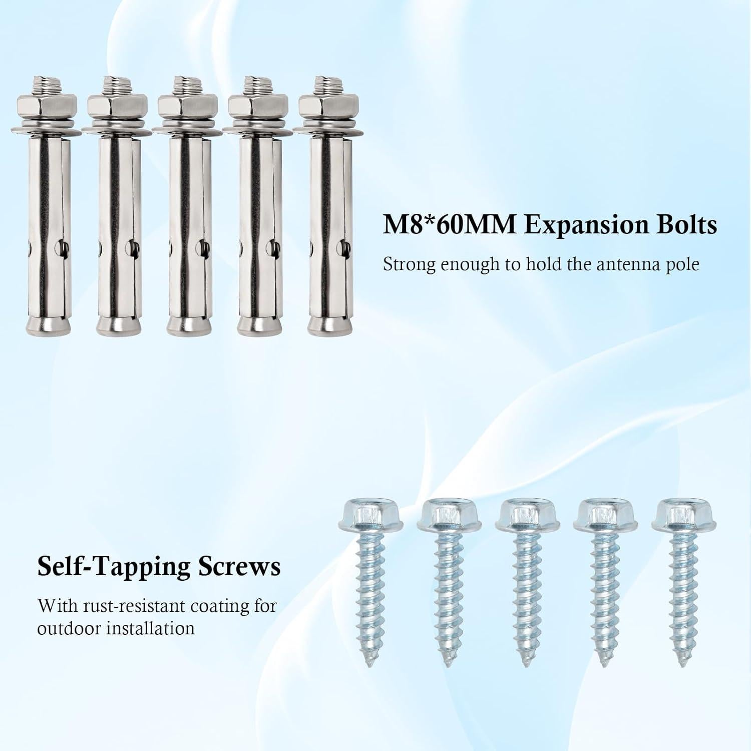 Soporte de Pared para Antena XRDS-RF 35.56 cm Resistente