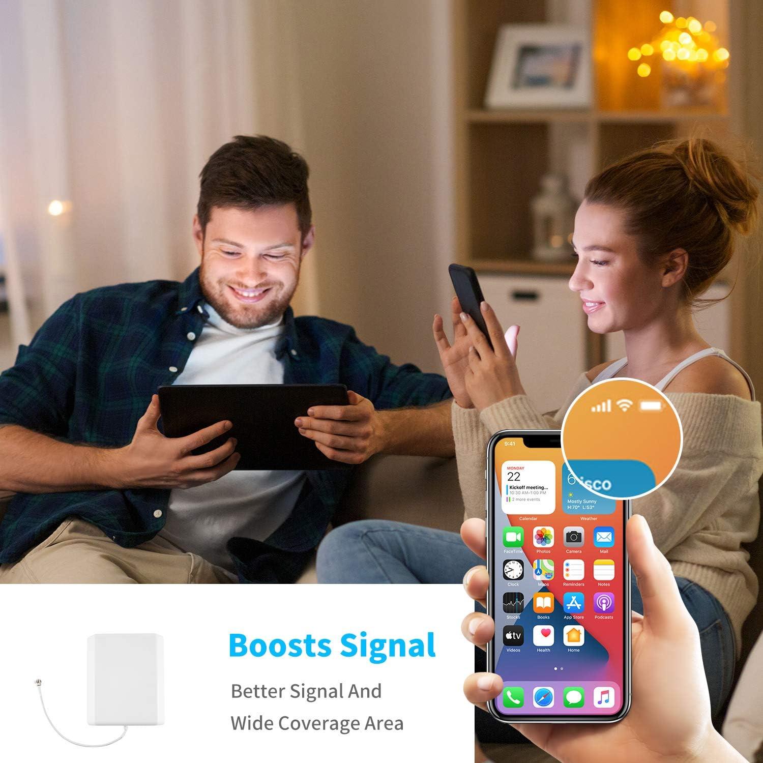 Antena Direccional Interior XRDS-RF 8dBi Montaje en Pared 698-2700 MHz