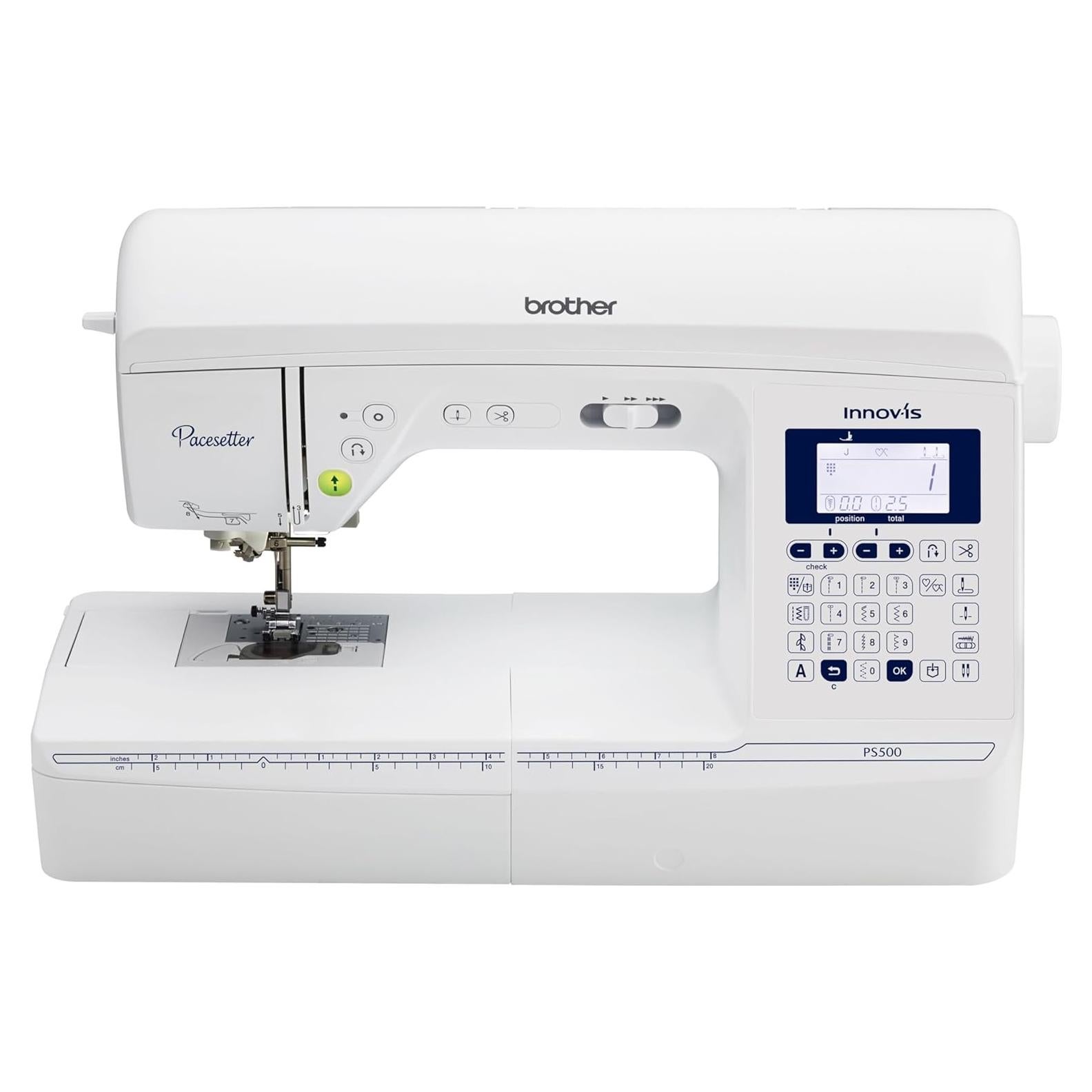 Máquina de Coser Brother PS500 con 100 Puntadas y Pantalla LCD