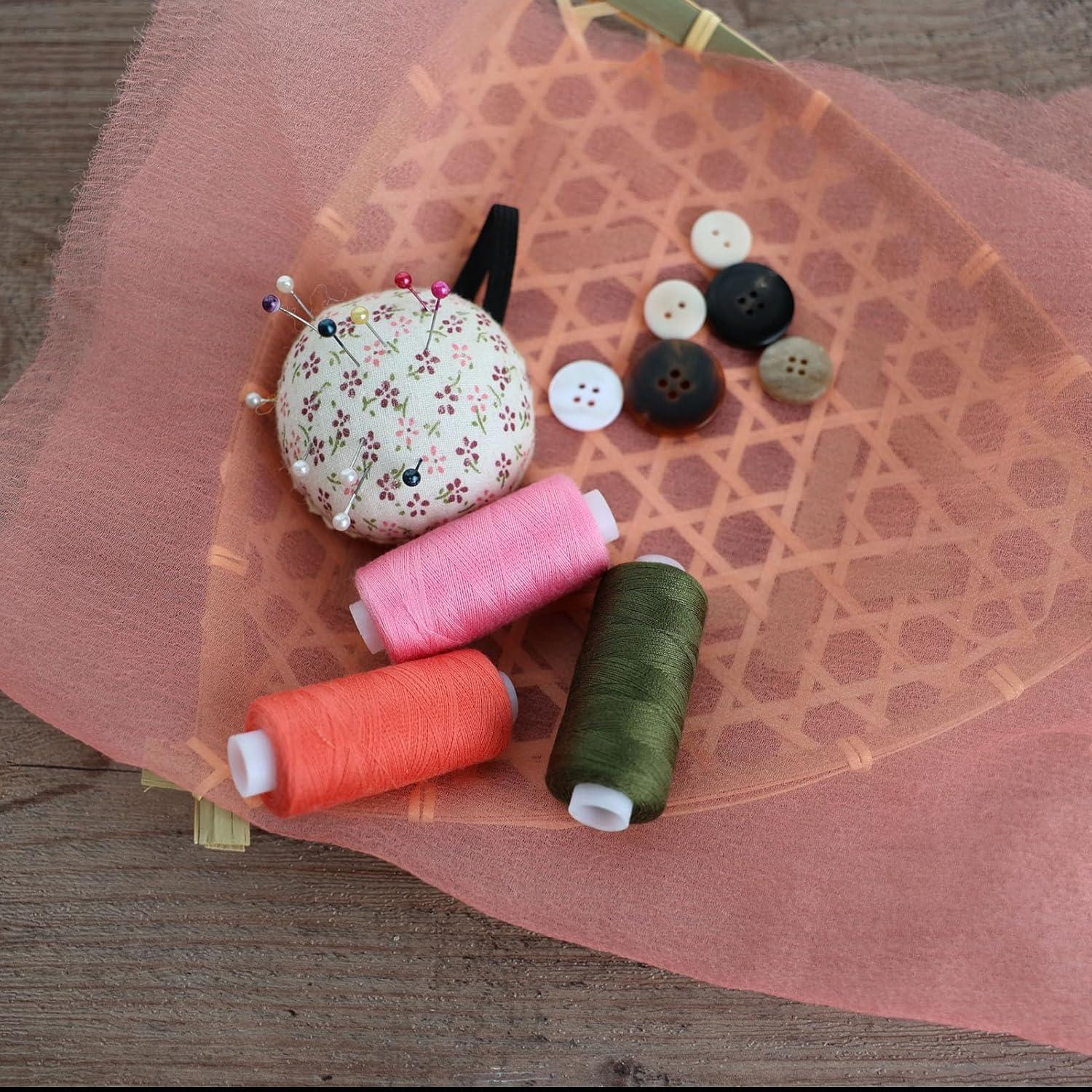 72 PCS Hilo de Coser HAGBOU Multicolor 400 Yardas Poliester