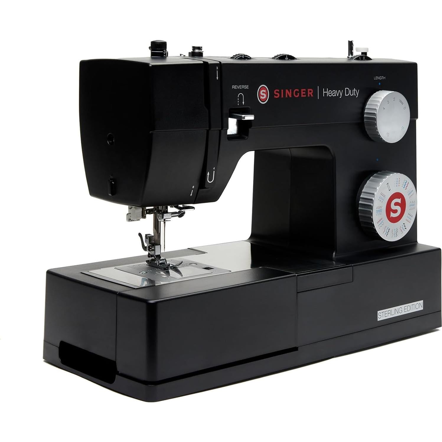 Máquina de Coser SINGER 4432 Pesada con 110 Puntadas y Accesorios