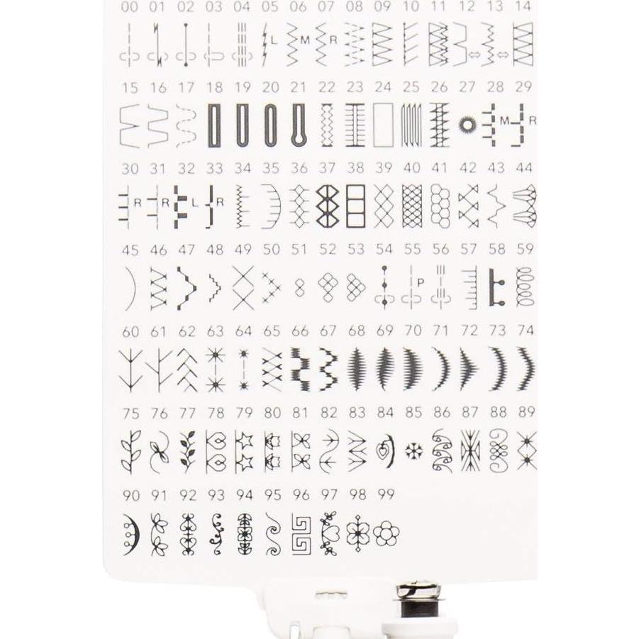 Máquina de Coser Computarizada Janome JW8100 con 100 Puntadas