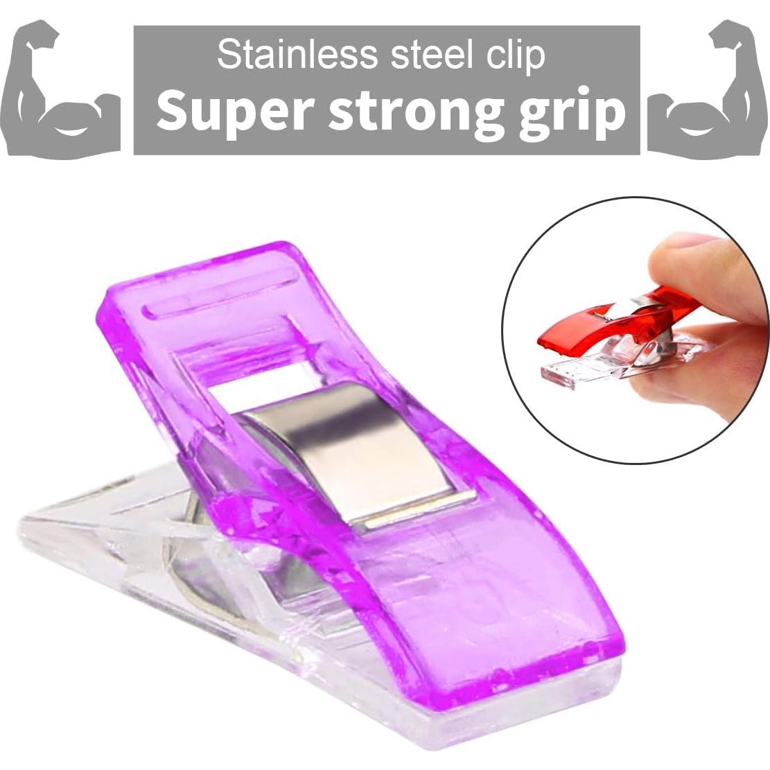 Pinzas de Costura Multicolores VL-SWG 30 Pcs 27x10 mm