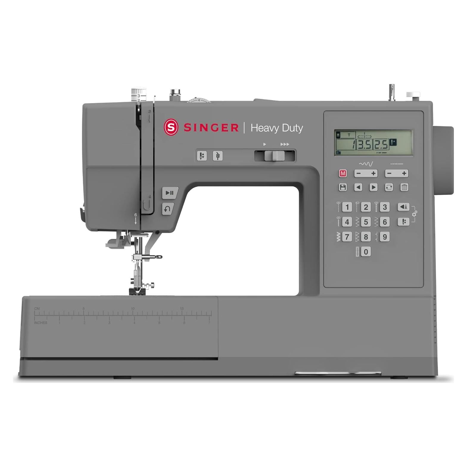 Máquina de Coser SINGER Heavy Duty 6700C - 411 Puntadas, LCD