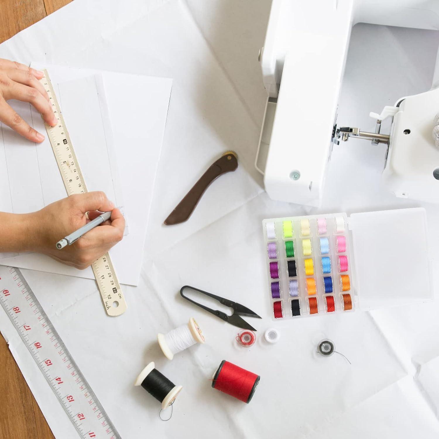 50 Bobinas de Plástico para Máquina de Coser Joyberg - Estándar