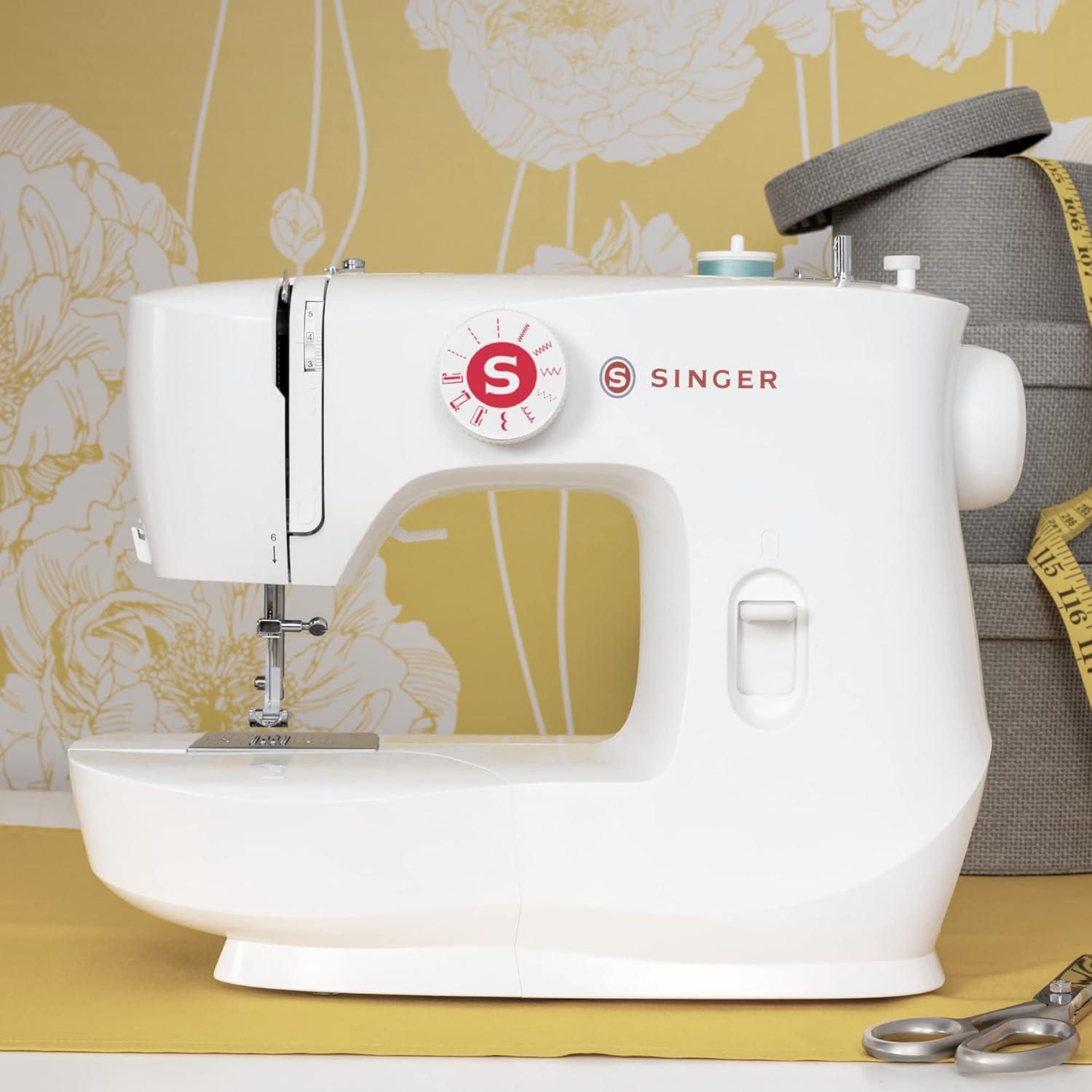 Máquina de Coser SINGER MX60 Ligera y Portátil con Accesorios