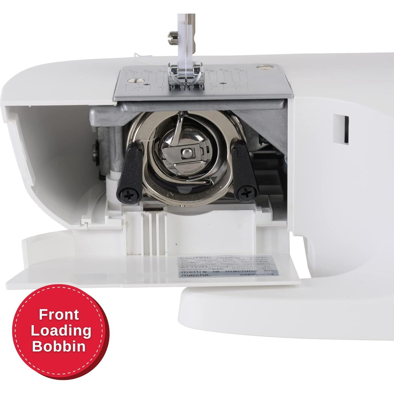 Máquina de Coser SINGER MX60 Ligera y Portátil con Accesorios