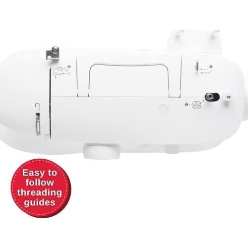 Máquina de Coser SINGER MX60 Ligera y Portátil con Accesorios