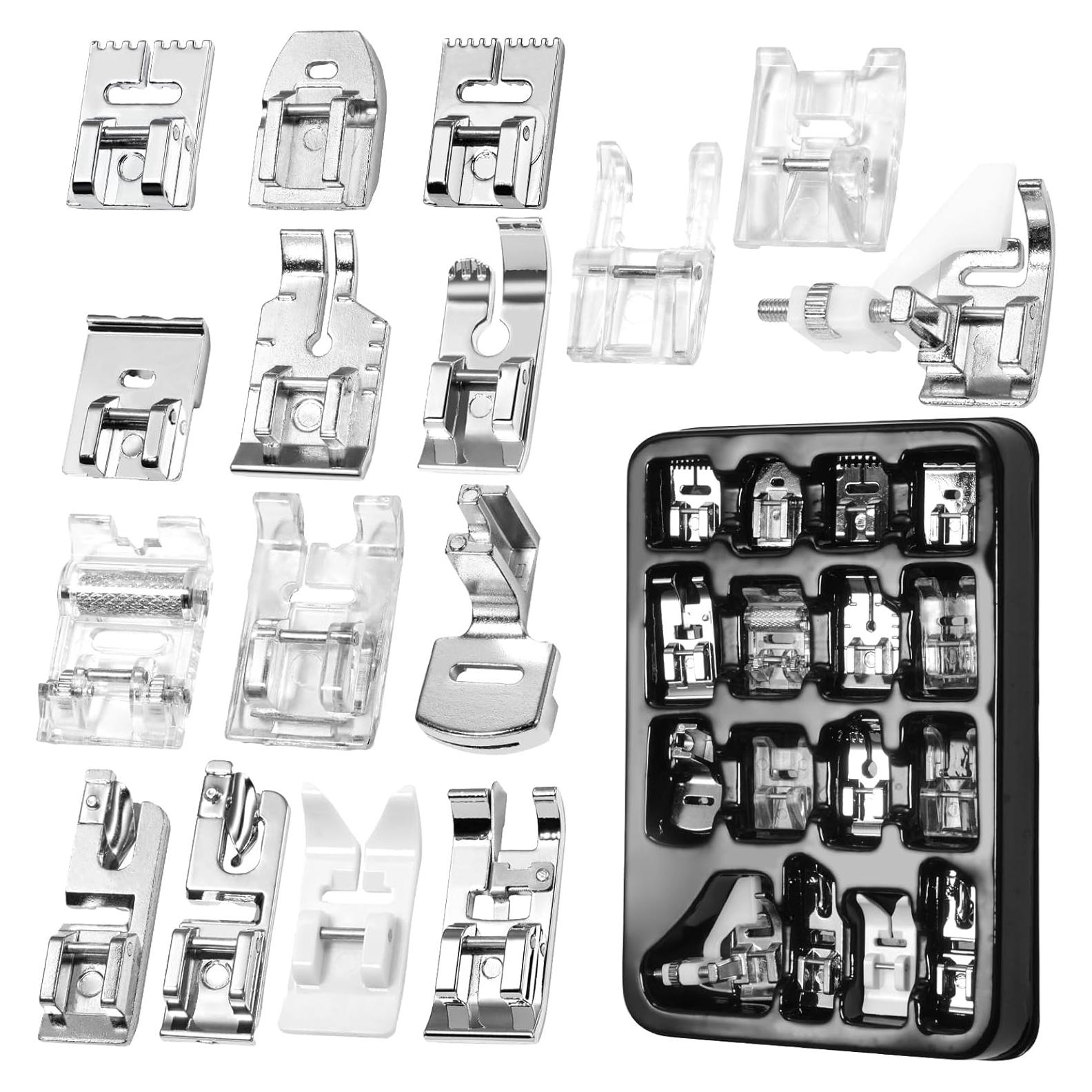 Conjunto de 16 Prensatelas para Máquina de Coser AnoleAir