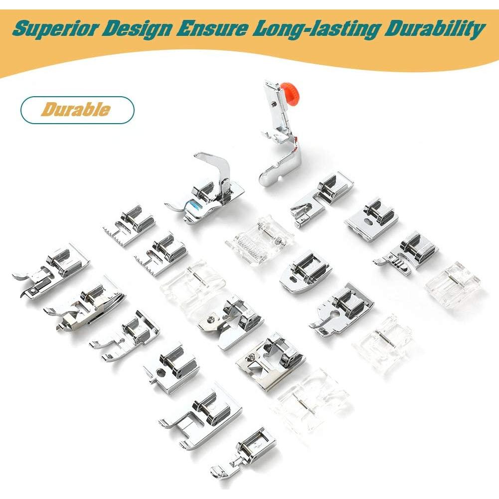 Juego de 48 Piezas de Patas de Prensatelas Aiskaer