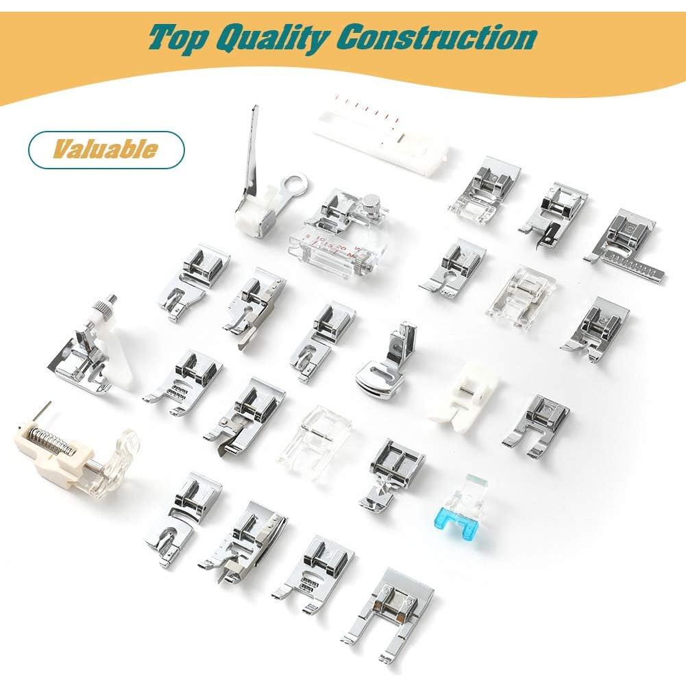 Juego de 48 Piezas de Patas de Prensatelas Aiskaer