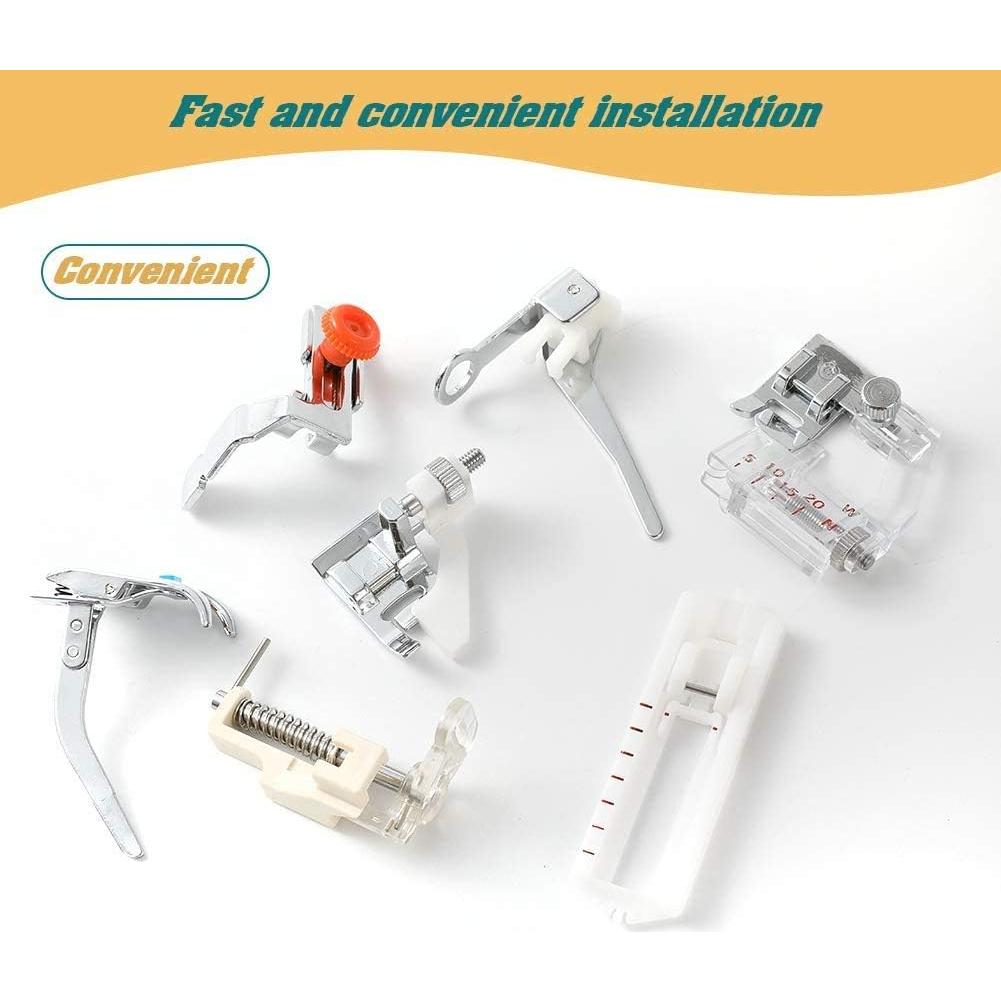 Juego de 48 Piezas de Patas de Prensatelas Aiskaer