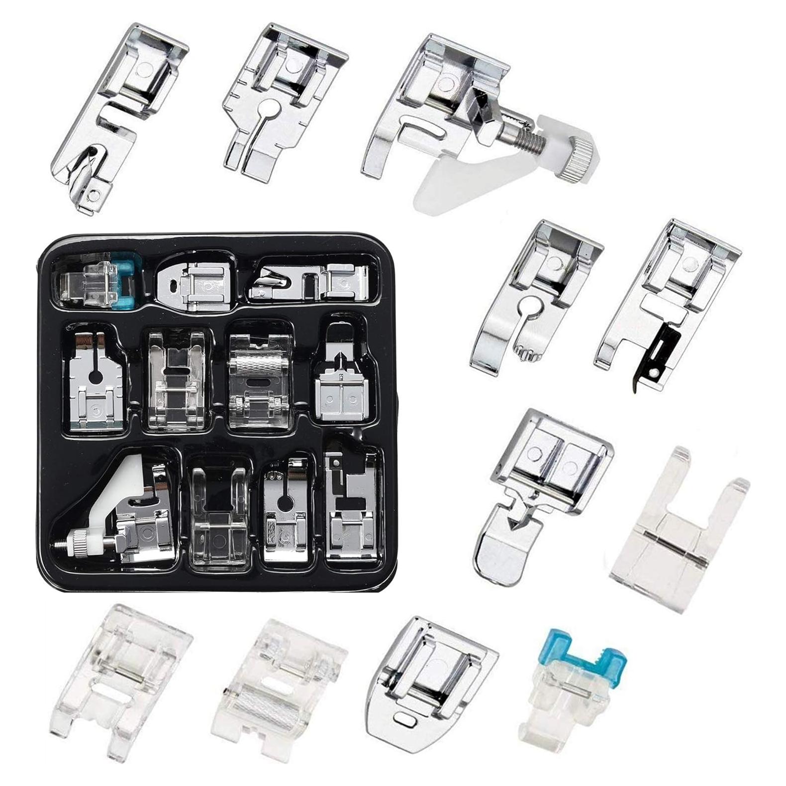 Juego de 11 Pies Prensatelas Windman para Máquina de Coser