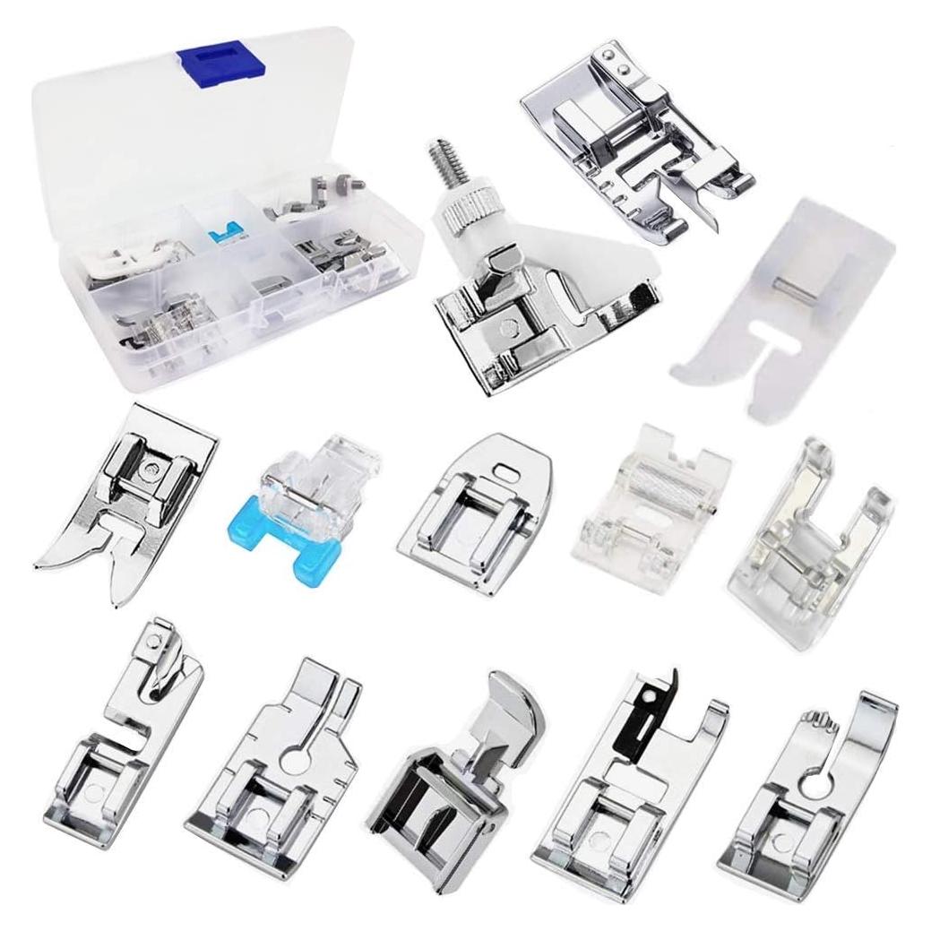 Juego de 13 Prensatelas para Máquina de Coser Brother Singer