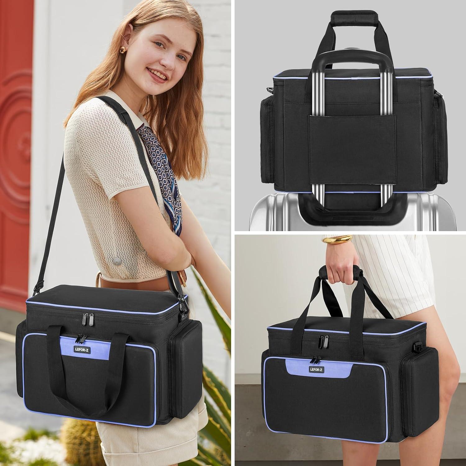 Funda para Máquina de Coser Universal con Ruedas - Negra