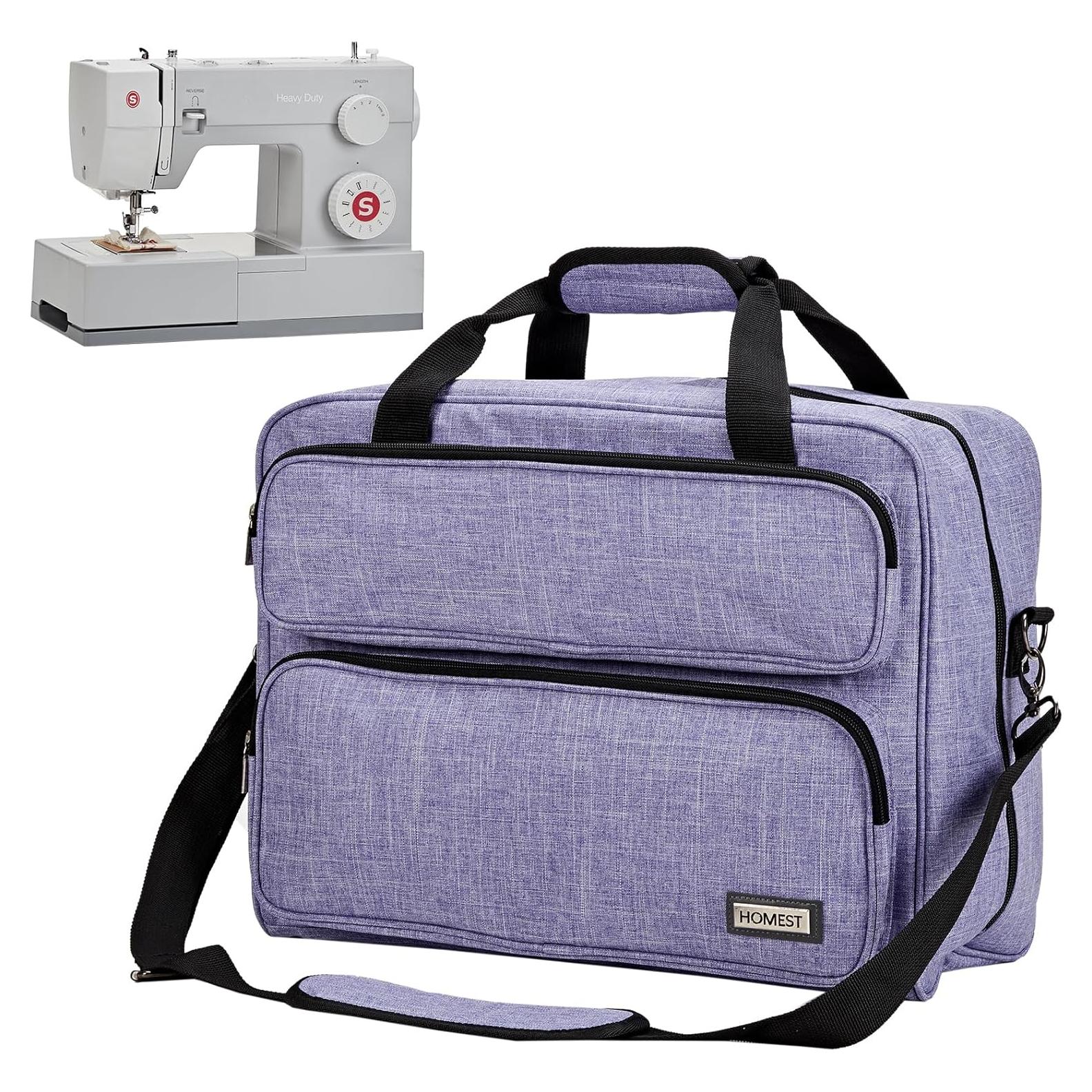 Funda para Máquina de Coser HOMEST Tote Universal Púrpura