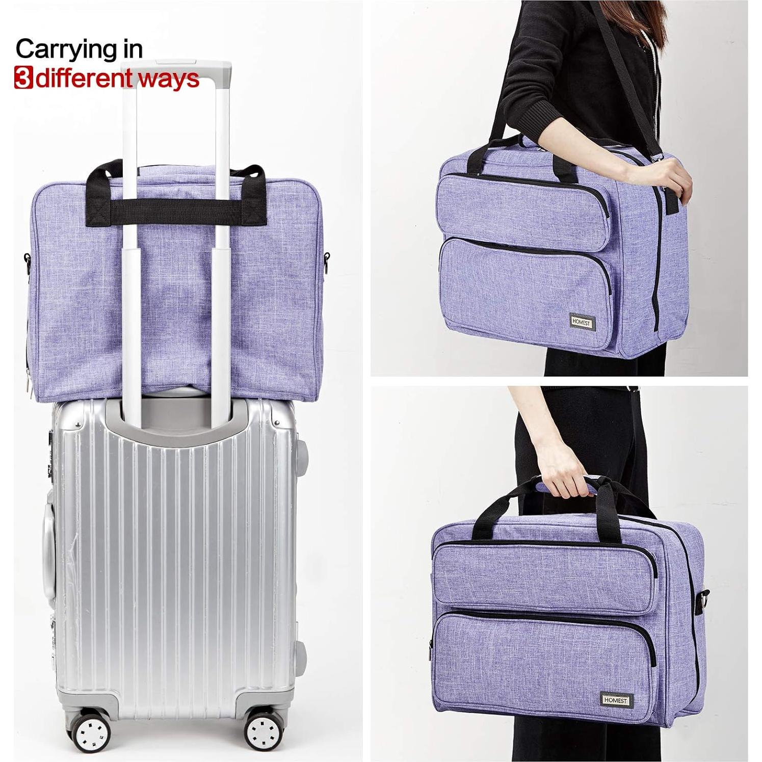 Funda para Máquina de Coser HOMEST Tote Universal Púrpura