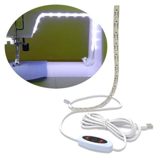 Tira de Luz LED para Máquina de Coser Madam Sew 30.48 cm USB