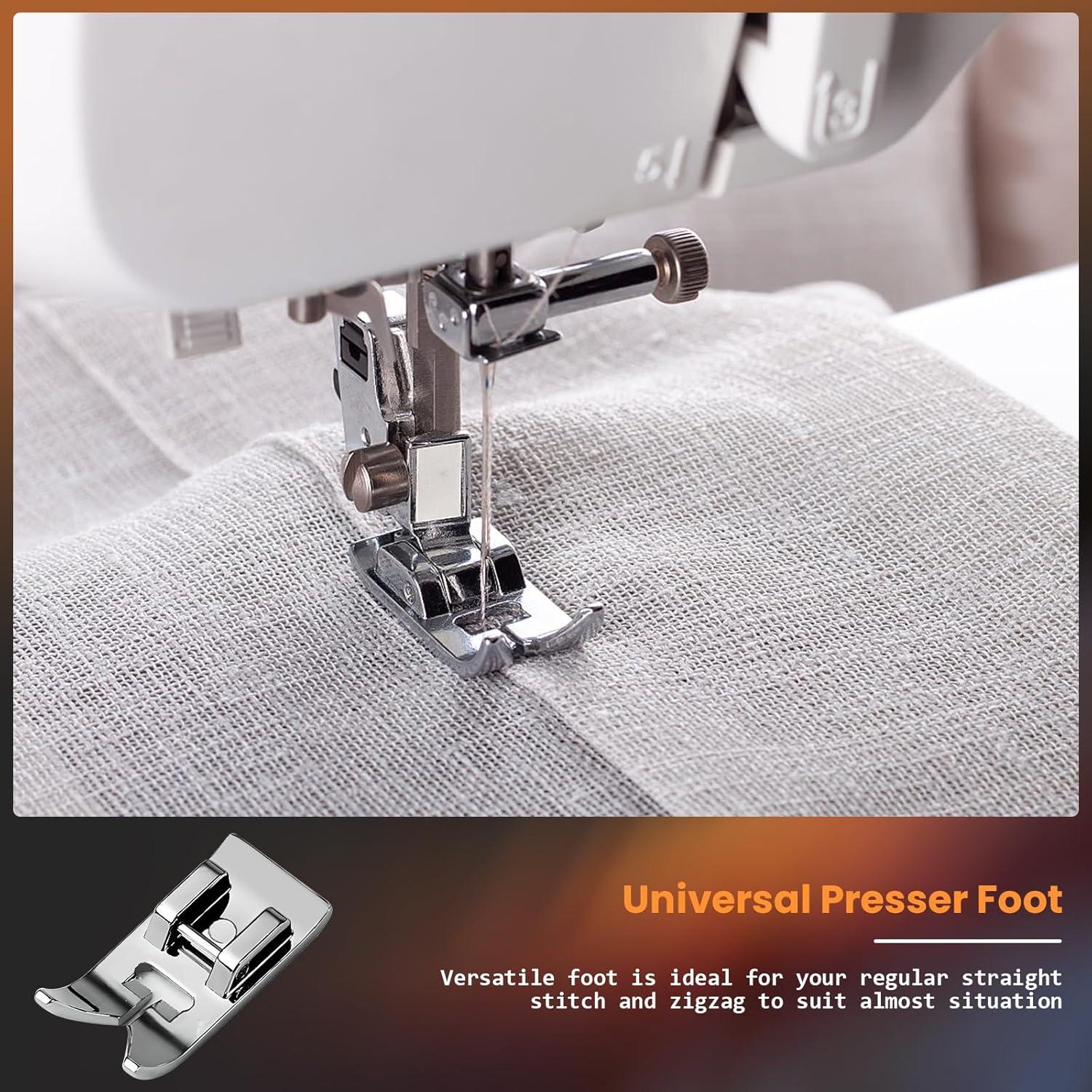 Juego de 42 Patas de Prensatelas Kungfuking para Máquinas de Coser