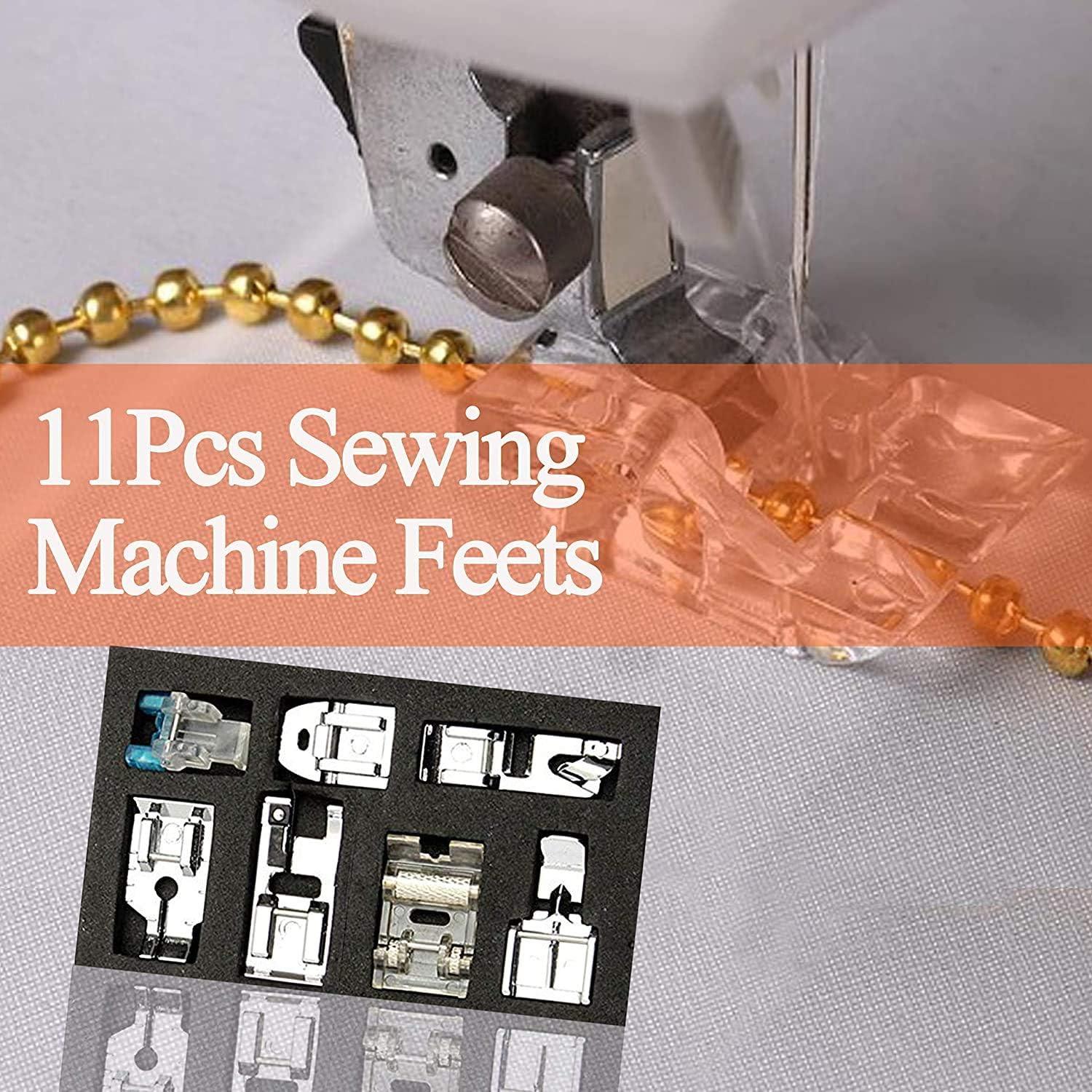 Kit de 11 Pies de Prensatelas ZKSM para Máquina de Coser